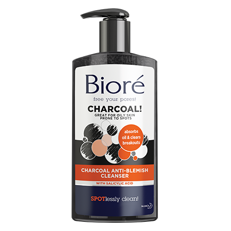 Bioré Charcoal Anti-Blemish Cleanser 200ml