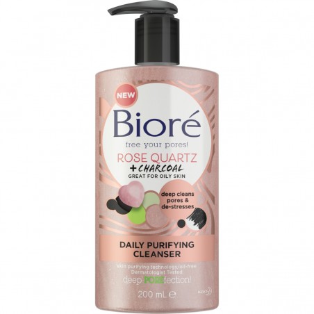 Bioré Rose Quartz Cleanser 200ml