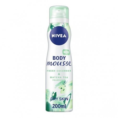 NIVEA  Mousse HydratantE Concombre & Matcha 200ml