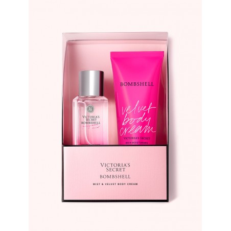 Bombshell, Coffret-cadeau brume parfumée format voyage et crème veloutée pour le corps