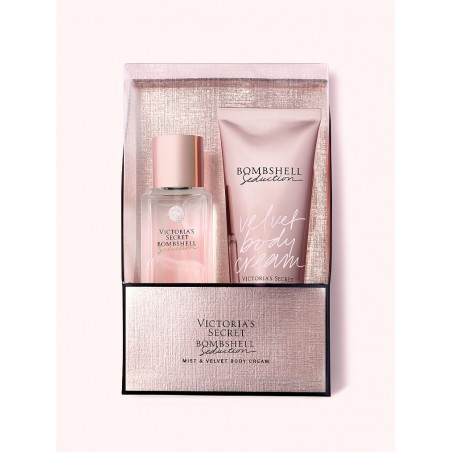 Bombshell Seduction, Coffret-cadeau brume parfumée format voyage et crème veloutée pour le corps