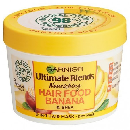Garnier Fructis 3 en 1 Hair Food Banane 390ML