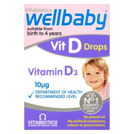 Vitabiotics Wellbaby Vit D Gouttes 10 µg 30 ml