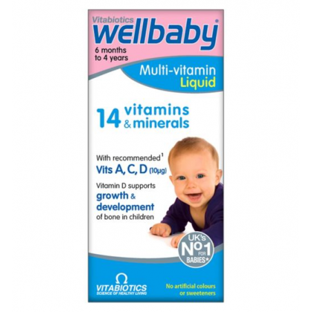 Vitabiotics Wellbaby Multi-Vitamin Liquid 150 ml