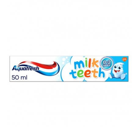 Aquafresh Dentifrice Bébé Dents Lait 0-2 Ans 50 ml