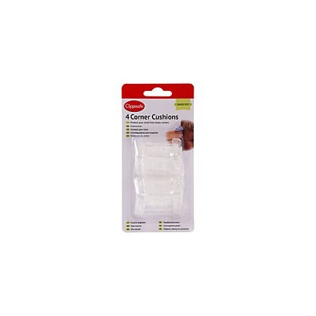 Coussins d'angle Clippasafe, paquet de 4