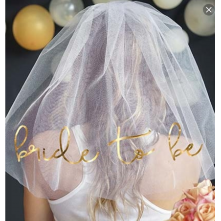 Bride To Be Voile