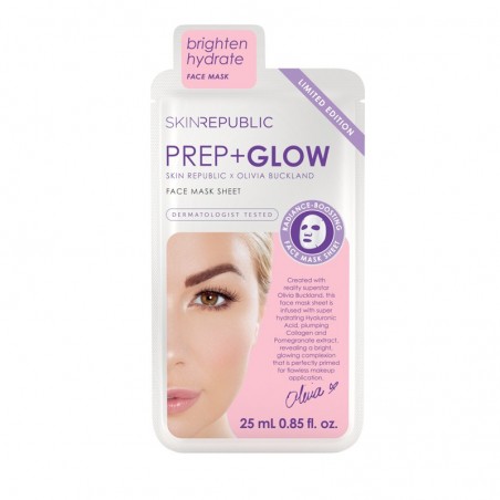 Masque en tissu Skin Republic Prep + Glow Olivia Buckland