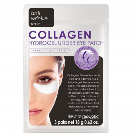 Skin Republic Collagen Hydrogel Under Eye Patch 3 x 18g