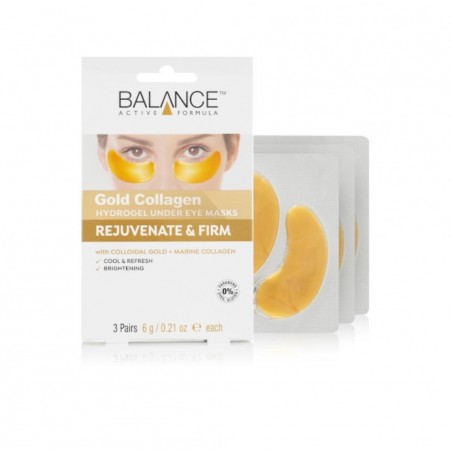 Masques sous les yeux Balance Gold Collagen