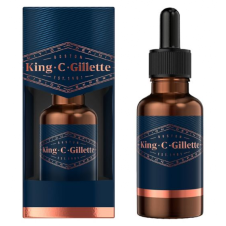 Huile à barbe King C. Gillette 30ml