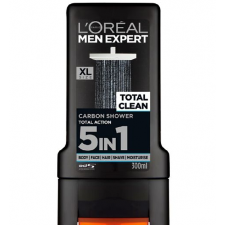 L'Oréal Men Expert Total Clean Gel Douche 300 ml