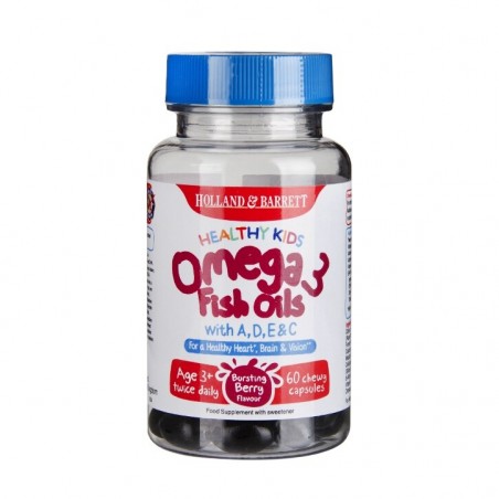 Gummies Huiles de poisson oméga 3  et Vitamines  A, D, E et C