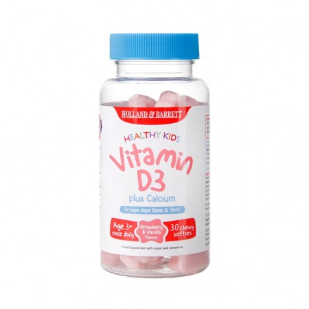 Holland & Barrett Healthy Kids Vitamin D3 30 Softies moelleux