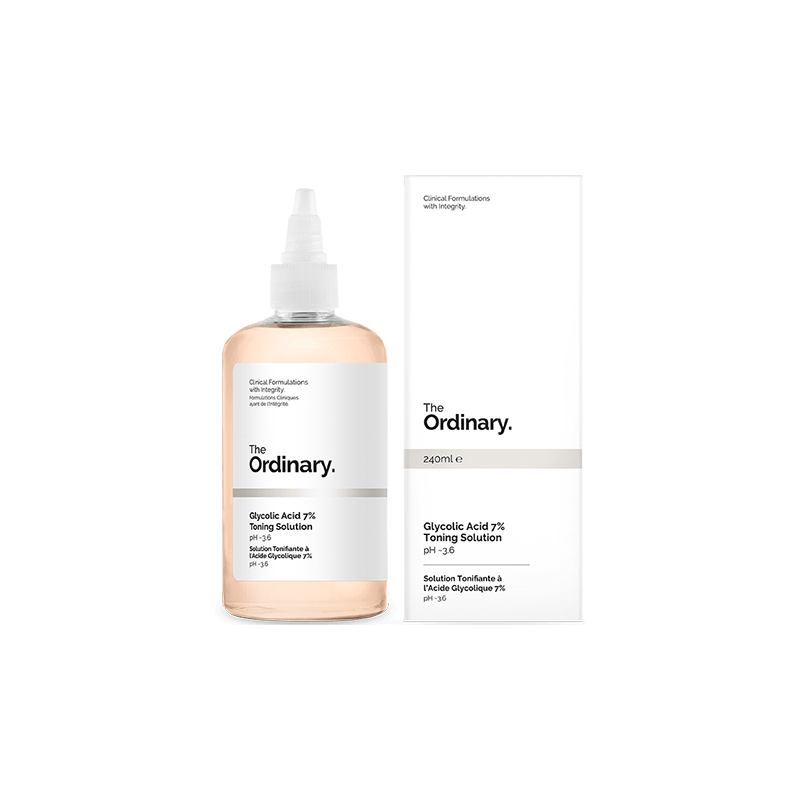 THE ORDINARY Solution tonique à 7% d'acide glycolique 240ml