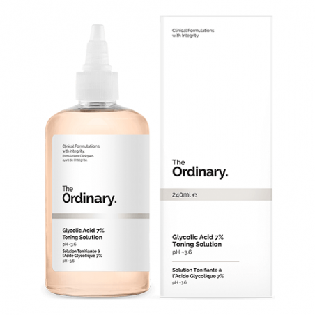 THE ORDINARY Solution tonique à 7% d'acide glycolique 240ml