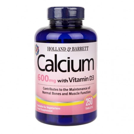 Holland & Barrett Calcium plus vitamine D 250 comprimés