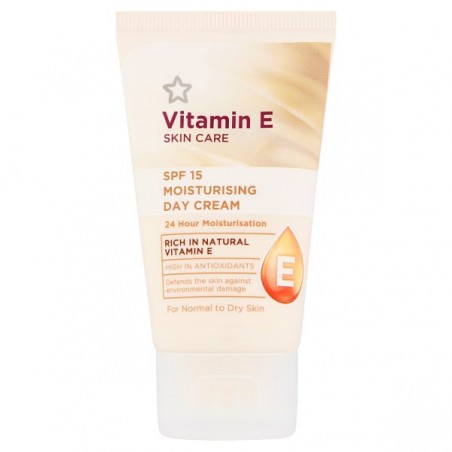 Crème Hydratante à la vitamine E Superdrug 50 ml
