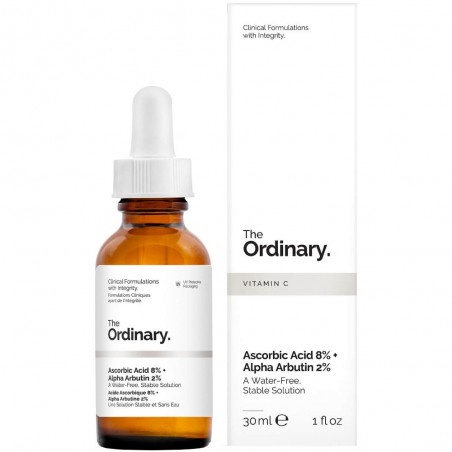 THE ORDINARY L'acide ascorbique 8% + alpha arbutine 2% 30ML