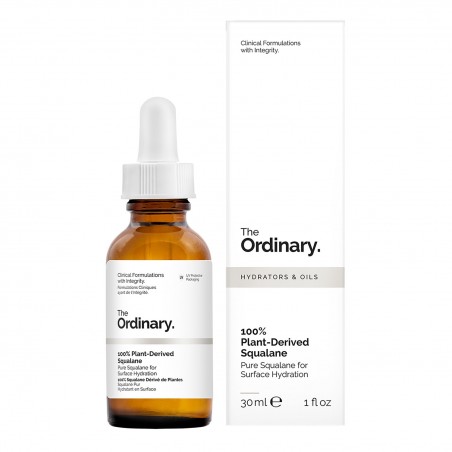 THE ORDINARY  Squalane  100% Dérivé De Plantes 30ML