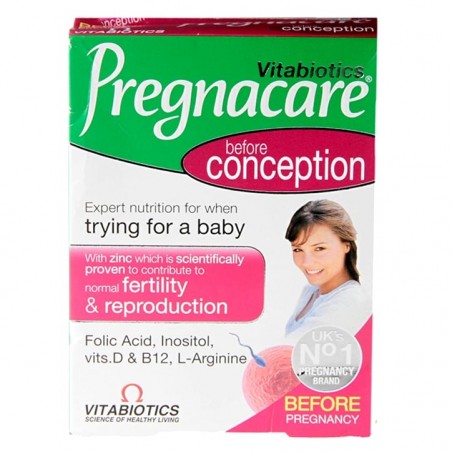 Pregnacare Conception pour maximiser vos chances de tomber enceinte 30 Tablets
