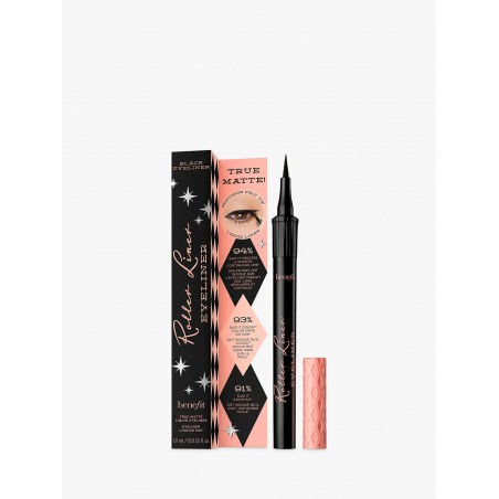 Benefit Roller Liner Eyeliner - Eyeliner liquide True Matte, noir