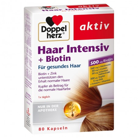 Doppel herz Aktiv Cheveux intensif + Biotine