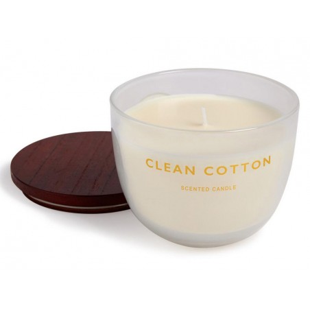 Wooden Lid Clean Cotton Candle