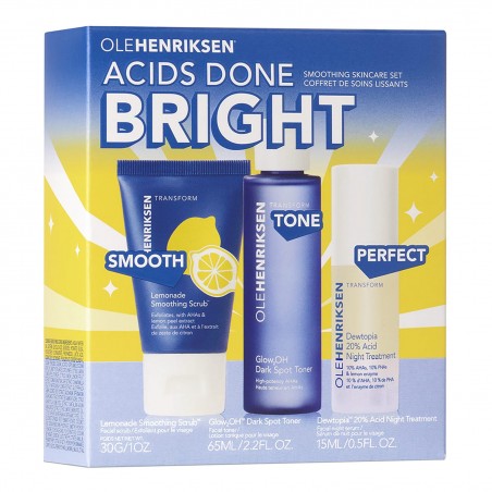 Set OLEHENRIKSEN Acids Done Bright Soins Lissants