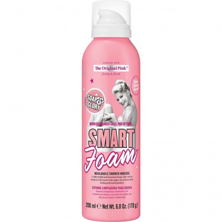 Soap & Glory Smart Foam Mouldable Shower Mousse Original Pink​ 200ml