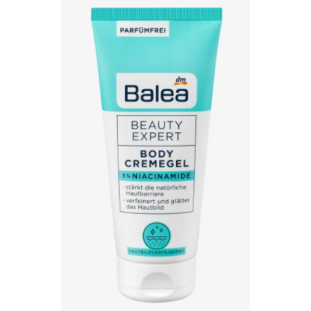 Balea Lait corporel Beauty Expert Crème gel 5% Niacinamide 200 ml