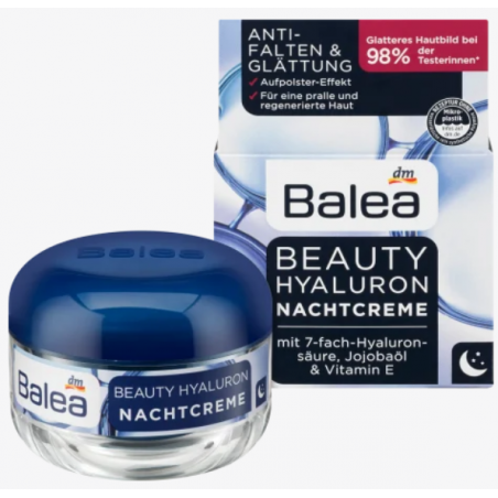 Balea Beauty Hyaluron Crème de nuit 50 ml
