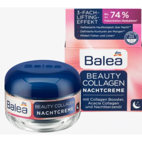 Balea Beauty collagen Crème de nuit au collagène 50ml