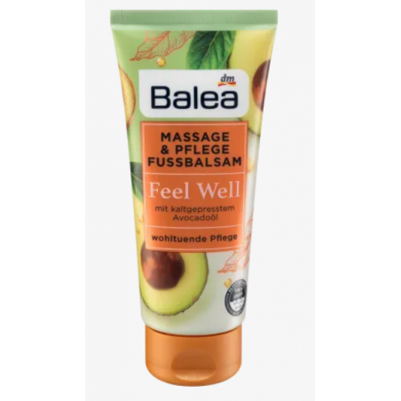 Balea Feel Well Gamme pour pieds crème & huile