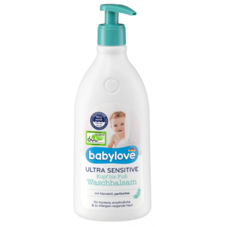 Babylove Baume lavant ultra sensible 500 ml