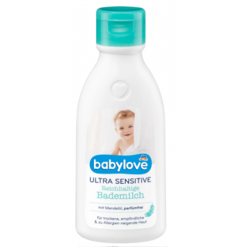 Babylove Lait de bain ultra...