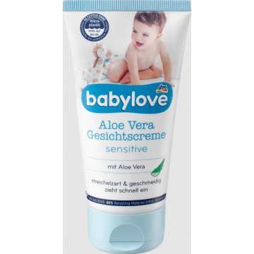 Babylove Crème visage Aloe...