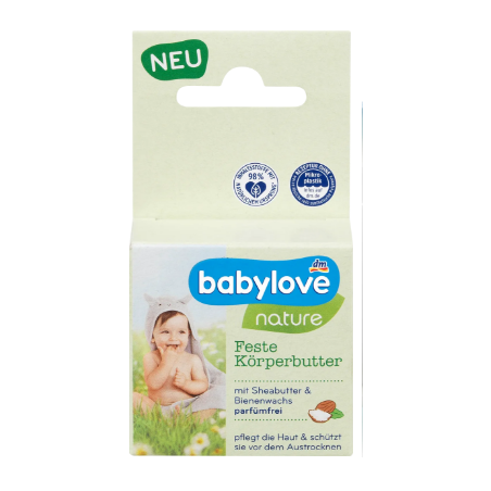 Babylove nature Beurre corporel solide