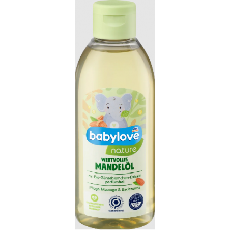 Babylove huile d’amande naturelle 250 ml