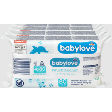 Babylove Lingettes humides...