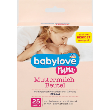 Babylove mama sac de lait maternel  25 pcs