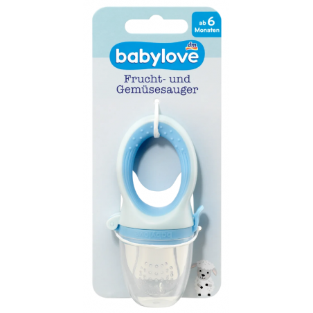 Babylove Tétine pour fruits et légumes bleu 1 pc