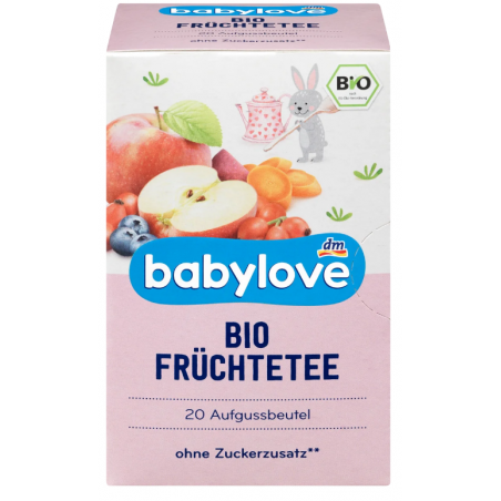Babylove thé pour bébé aux fruits bio