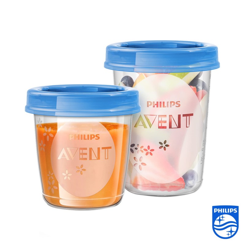 Avent Système de Conservation 10 Pots de 180 ml