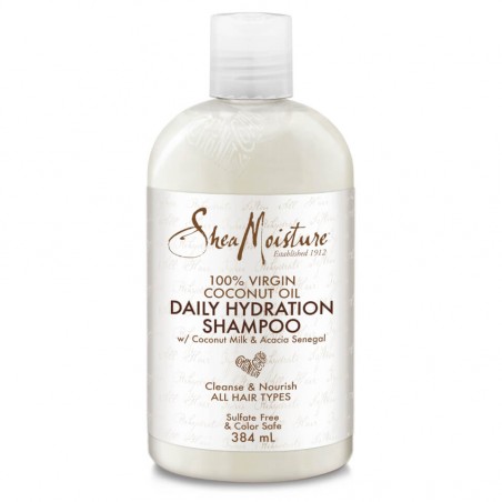 Shea moisture 100% virgin coconut oil daily hydration shampoo 384ml