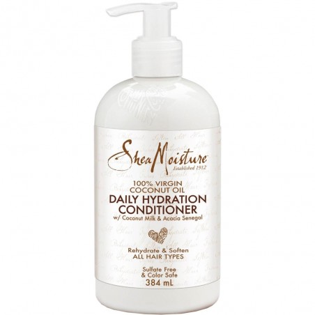 Shea moisture 100% virgin coconut oil daily hydration conditioner 384ml