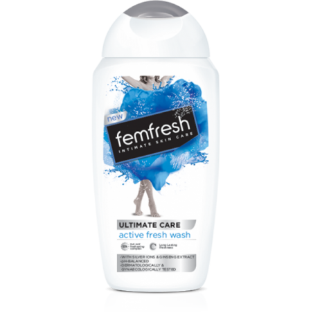 FemFresh Ultimate Care Active Fresh Wash 250ml